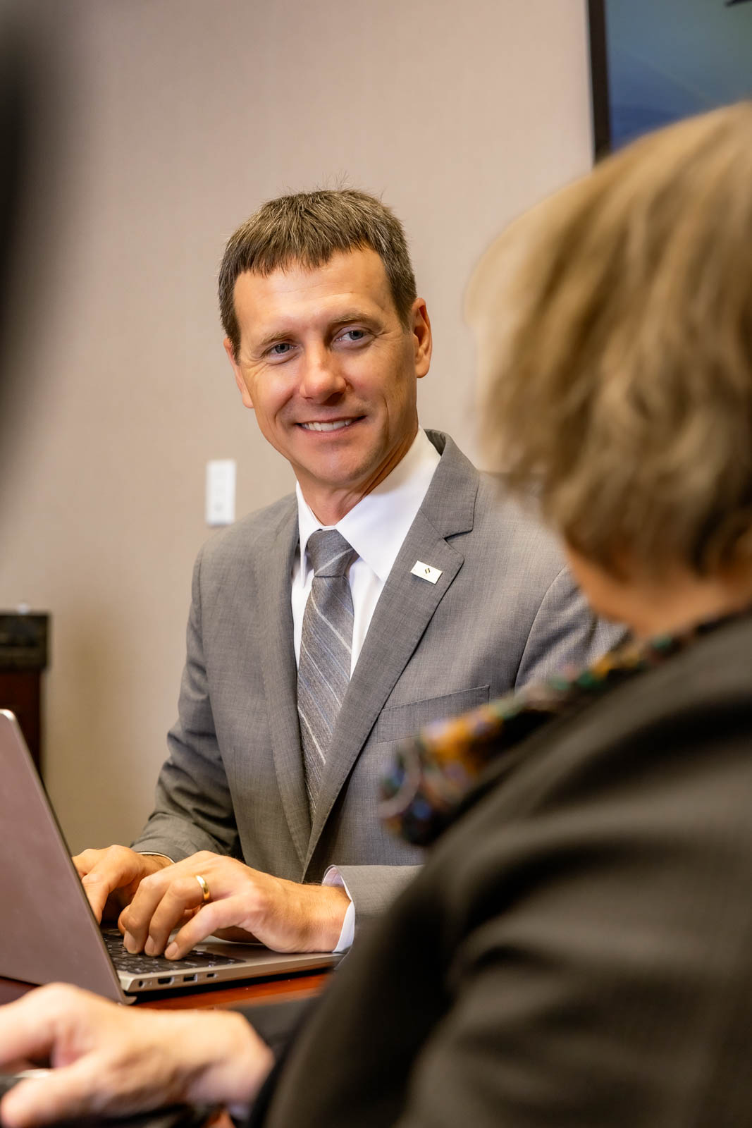 Touchmark National Bank business meeting